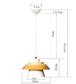 Suspension minimaliste Macaron – Image 14