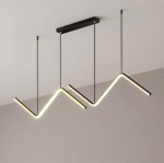 Suspension LED triangulaire luxueuse – Image 12