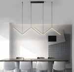Suspension LED triangulaire luxueuse – Image 13