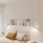 Suspension en métal avec grain de bois nordique – Image 9