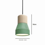 Suspension avec touches de bois – Image 7