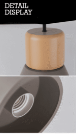 Suspension avec touches de bois – Image 4