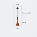 Suspension moderne en métal et aluminium – Image 21