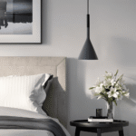 Suspension moderne en métal et aluminium – Image 9