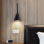 Suspension moderne en métal et aluminium – Image 3