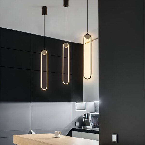 Suspension LED allongée