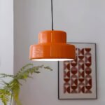 Suspension Retro Orange E27 – Image 2