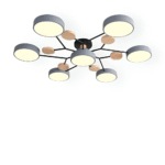 Plafonnier LED contemporain pour salon – Image 37