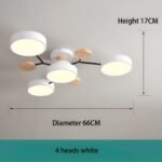 Plafonnier LED contemporain pour salon – Image 16