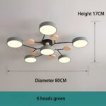 Plafonnier LED contemporain pour salon – Image 20