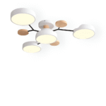 Plafonnier LED contemporain pour salon – Image 29