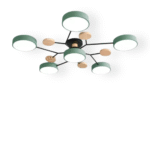 Plafonnier LED contemporain pour salon – Image 28