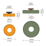 Plafonnier rond contemporain – Image 36