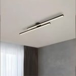 Plafonnier LED semi-encastré classique en aluminium – Image 5