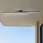 Plafonnier LED semi-encastré classique en aluminium – Image 8