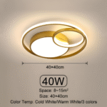 Plafonnier led design – Image 9