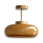 Plafonnier Vintage Classique Jaune – Image 10