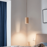 Suspension design bois et maille d'acier – Image 4