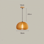 Suspension en bois et fer – Image 10