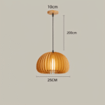 Suspension en bois et fer – Image 11