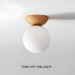 Plafonnier japonaise minimaliste – Image 15