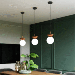 Plafonnier japonaise minimaliste – Image 2