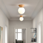 Plafonnier japonaise minimaliste – Image 5