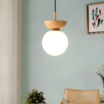 Plafonnier japonaise minimaliste – Image 7