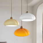 Suspension inspirée de la citrouille