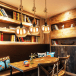 Suspension avec boule en verre et cordon – Image 3