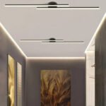 Plafonnier couloir led double barre – Image 9