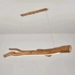 Plafonnier bois flotté suspension massif – Image 20