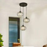 Plafonnier 3 lampes élégantes industriel – Image 3