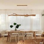 Plafonnier bois flotté suspension massif – Image 7