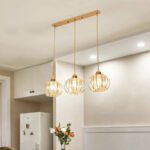 Plafonnier 3 lampes élégantes industriel – Image 4