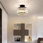 Plafonnier semi-encastré en cristal – Image 3