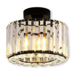 Plafonnier semi-encastré en cristal – Image 7