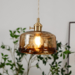 Suspension en laiton antique – Image 3