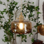 Suspension en laiton antique – Image 2