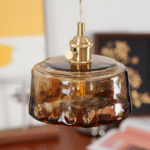 Suspension en laiton antique – Image 7