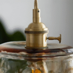 Suspension en laiton antique – Image 8