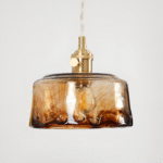 Suspension en laiton antique – Image 11