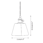 Suspension en laiton antique – Image 22