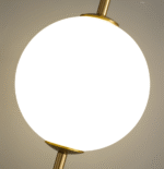 Suspension avec boule en verre mat – Image 10