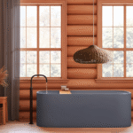 Suspension Vintage en rotin fait main – Image 3