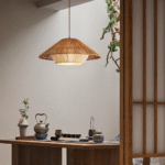 Suspension d'inspiration japonaise Wabi Sabi – Image 3