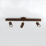 Plafonnier cylindrique Spot en bois – Image 14