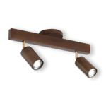 Plafonnier cylindrique Spot en bois – Image 22