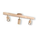 Plafonnier cylindrique Spot en bois – Image 20