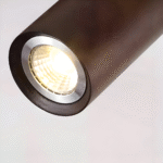 Plafonnier cylindrique Spot en bois – Image 6